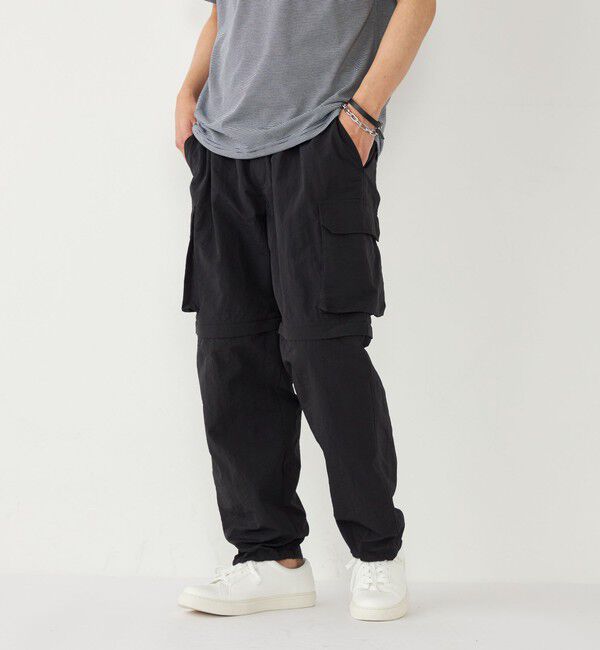 SHIPS Colors 「SHIPS Colors:〈洗濯機可能〉コンバーチブル パンツ」|カーゴ|