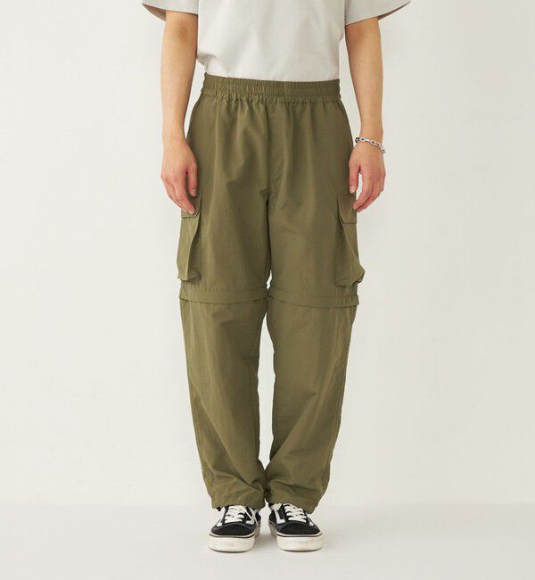 SHIPS Colors 「SHIPS Colors:〈洗濯機可能〉コンバーチブル パンツ」|カーゴ|