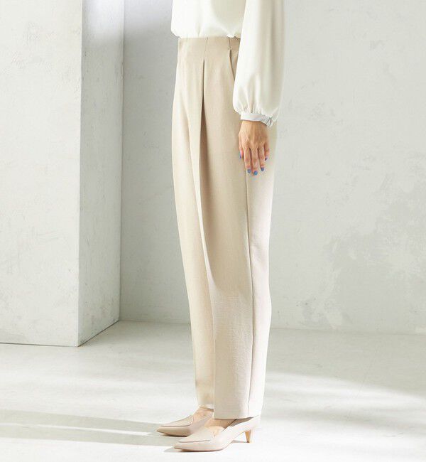 SHIPS for women「〈接触冷感 / UVカット〉Refinel テーパード パンツ（セレモニー対応可）」|その他|