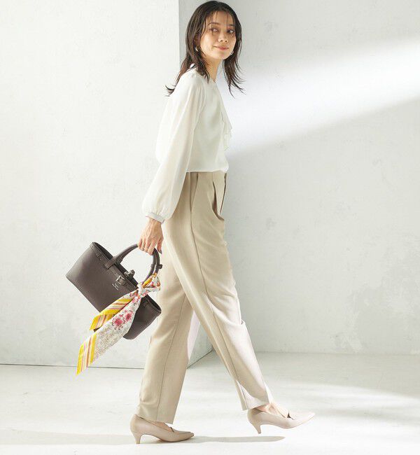 SHIPS for women「〈接触冷感 / UVカット〉Refinel テーパード パンツ（セレモニー対応可）」|その他|