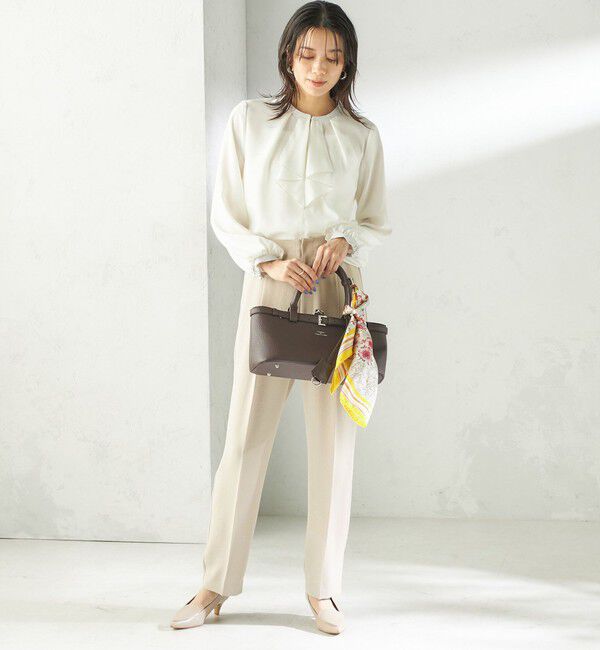 SHIPS for women「〈接触冷感 / UVカット〉Refinel テーパード パンツ（セレモニー対応可）」|その他|