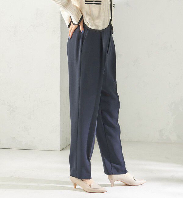 SHIPS for women「〈接触冷感 / UVカット〉Refinel テーパード パンツ（セレモニー対応可）」|その他|