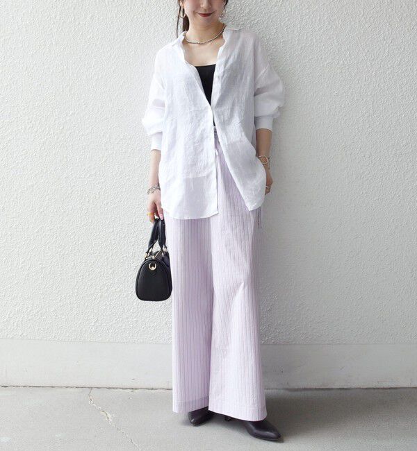 SHIPS any「《予約》SHIPS any:〈洗濯機可能〉マルチストライプ パジャマ パンツ」|その他|