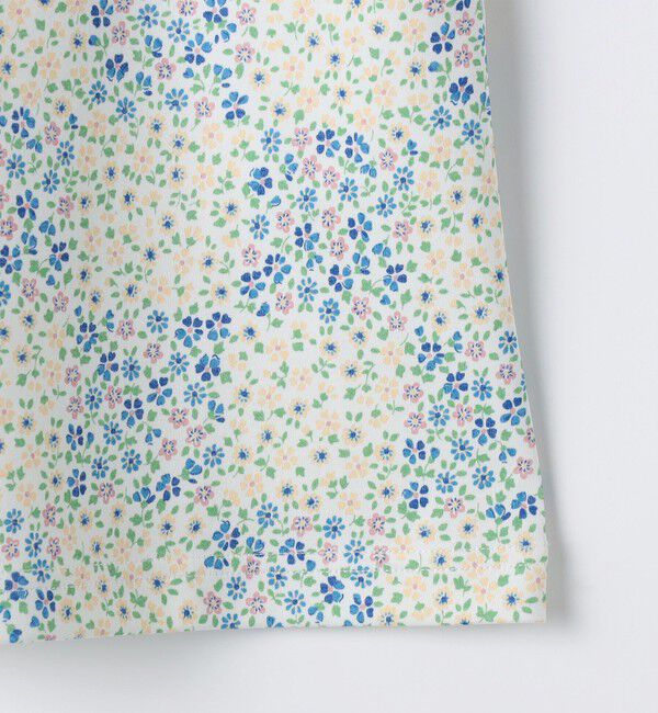 SHIPS KIDS「SHIPS KIDS:100～130cm / フラワー ポロシャツ ワンピース」|ワンピース|