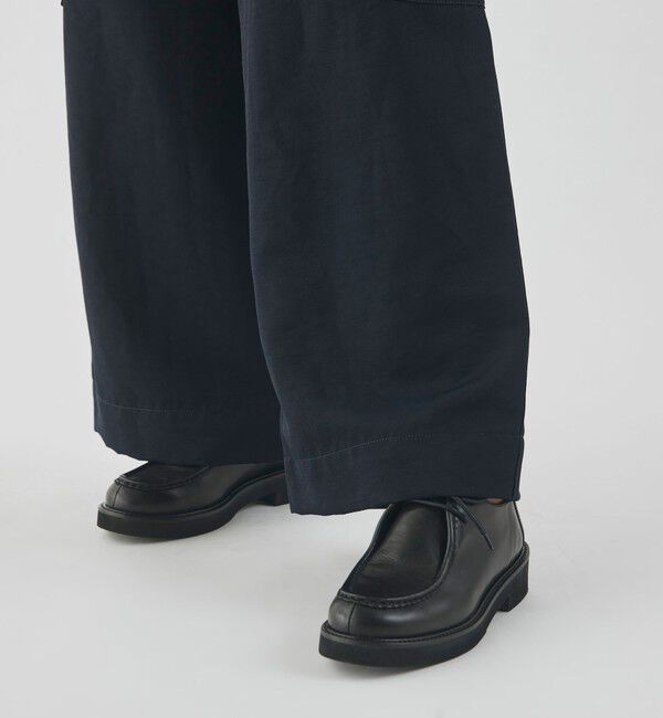 GALERIE VIE「ナイリーギャバジン イージーサイドポケットパンツ」|カーゴ|