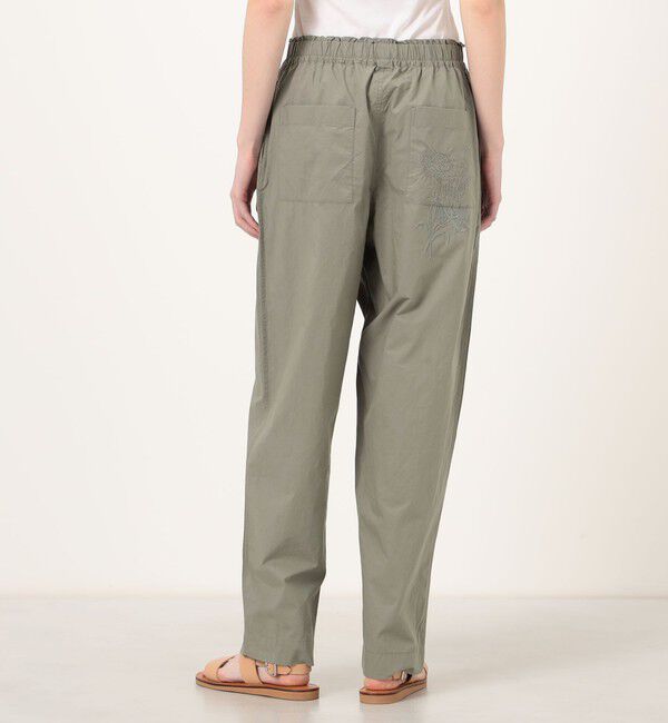 SOULEIADO「エンブロイダリー イージーカーブパンツ」|その他|