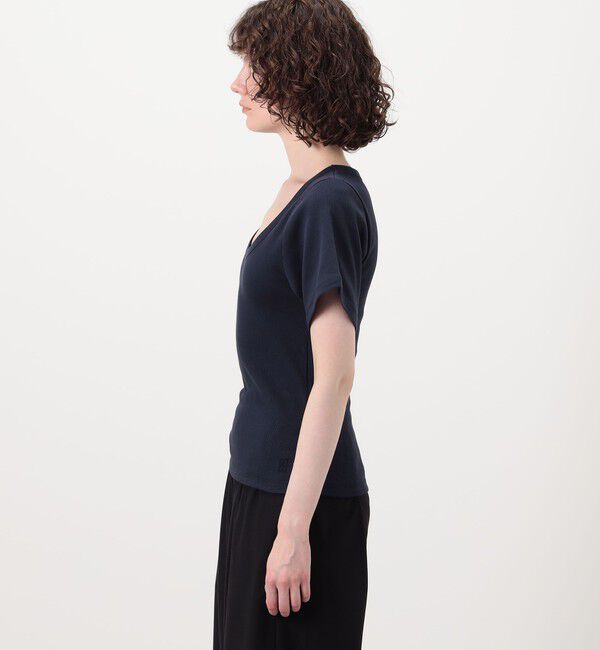 TOMORROWLAND GOODS「BY MALENE BIRGER LUNAI Uネックカットソー」|Tシャツ・カットソー|