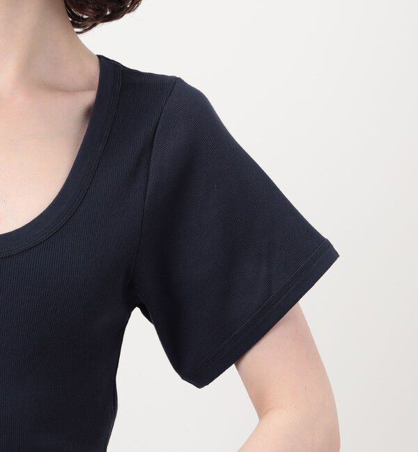 TOMORROWLAND GOODS「BY MALENE BIRGER LUNAI Uネックカットソー」|Tシャツ・カットソー|