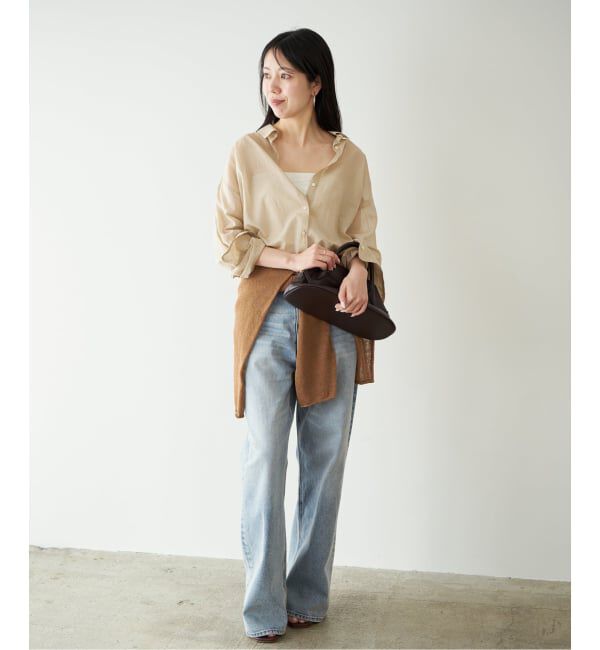 Plage「《予約》new cotton sheer シャツ」|シャツ・ブラウス|