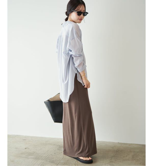 Plage「《予約》new cotton sheer シャツ」|シャツ・ブラウス|
