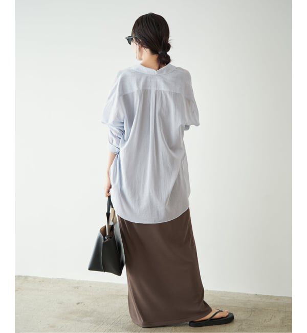 Plage「《予約》new cotton sheer シャツ」|シャツ・ブラウス|