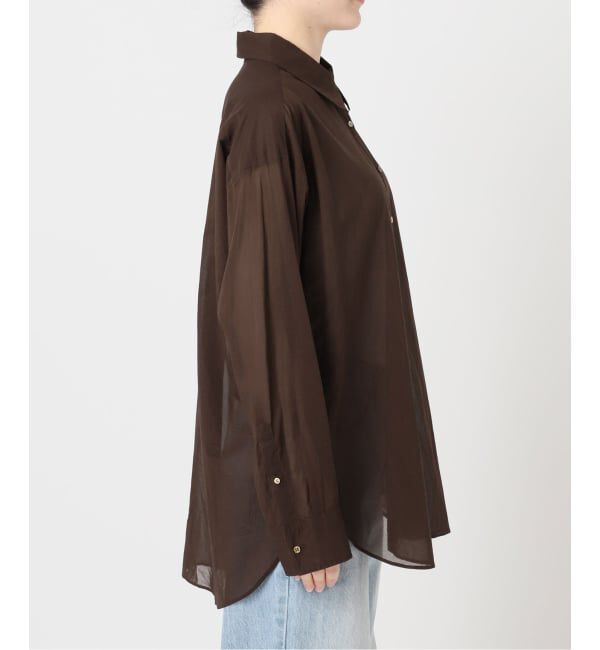 Plage「《予約》new cotton sheer シャツ」|シャツ・ブラウス|