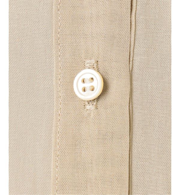 Plage「《予約》new cotton sheer シャツ」|シャツ・ブラウス|