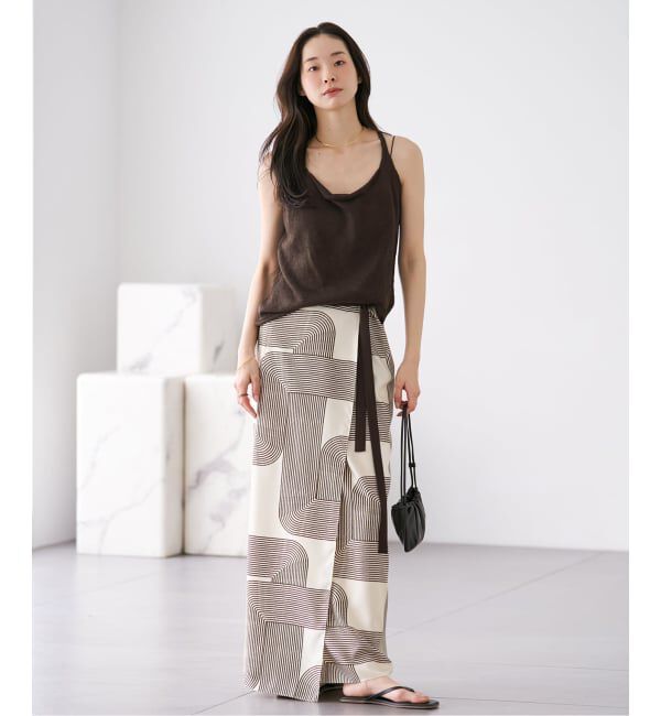 Plage「Scarf rap スカート」|スカート|