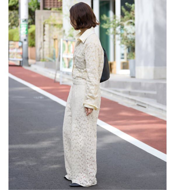 SLOBE IENA「レースオールインワン」|オールインワン|