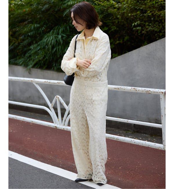 SLOBE IENA「レースオールインワン」|オールインワン|