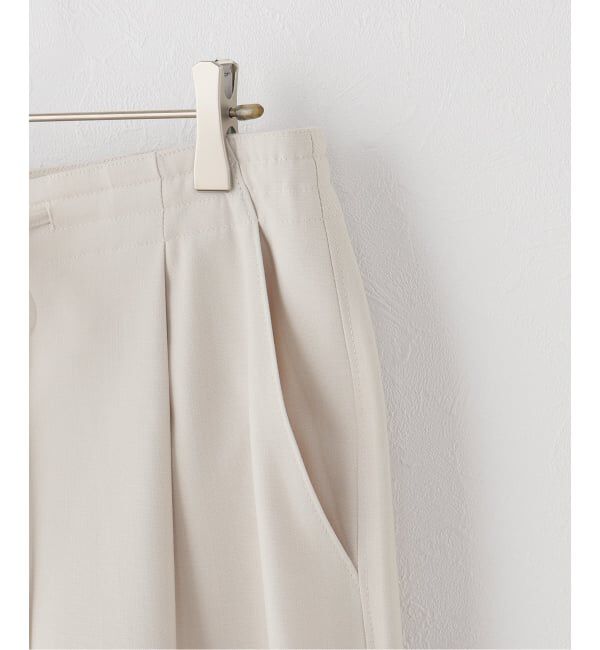 U by SPICK&SPAN「le/ル DRAWSSTRING EASY PANTS」|スラックス|