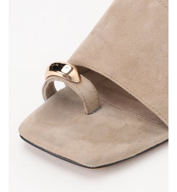  「《予約》REMME/レメ メタルモチーフトングミュール」|サンダル|