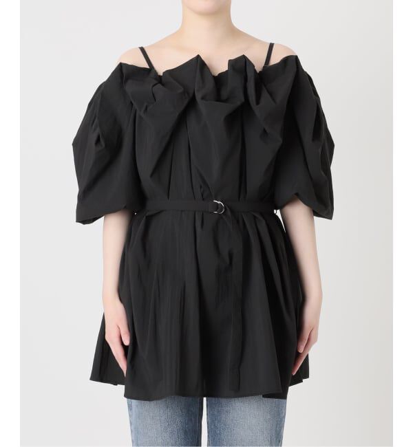  「《予約》【洗える】Mewl / ミュール 2WAYオフショルブラウス」|シャツ・ブラウス|