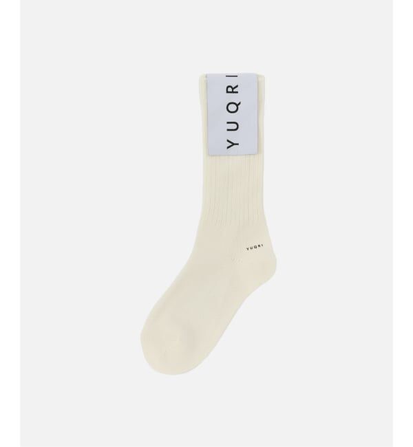 GRISE「YUQRI/ ユクリ walky  socks」|ソックス|ホワイト