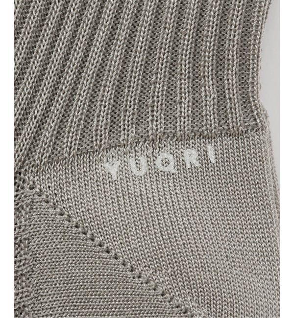 GRISE「YUQRI/ユクリ schickestlong socks」|ソックス|
