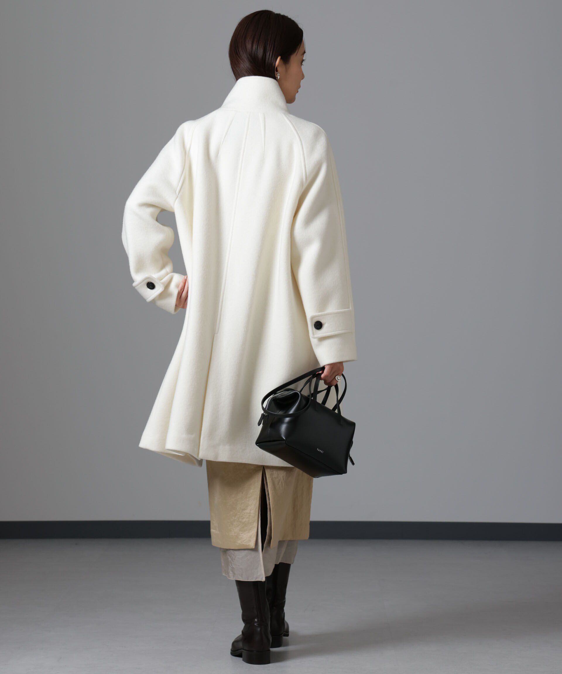 nano･universe「PECOLAMBウールカシミヤスタンドカラーコート」|その他|