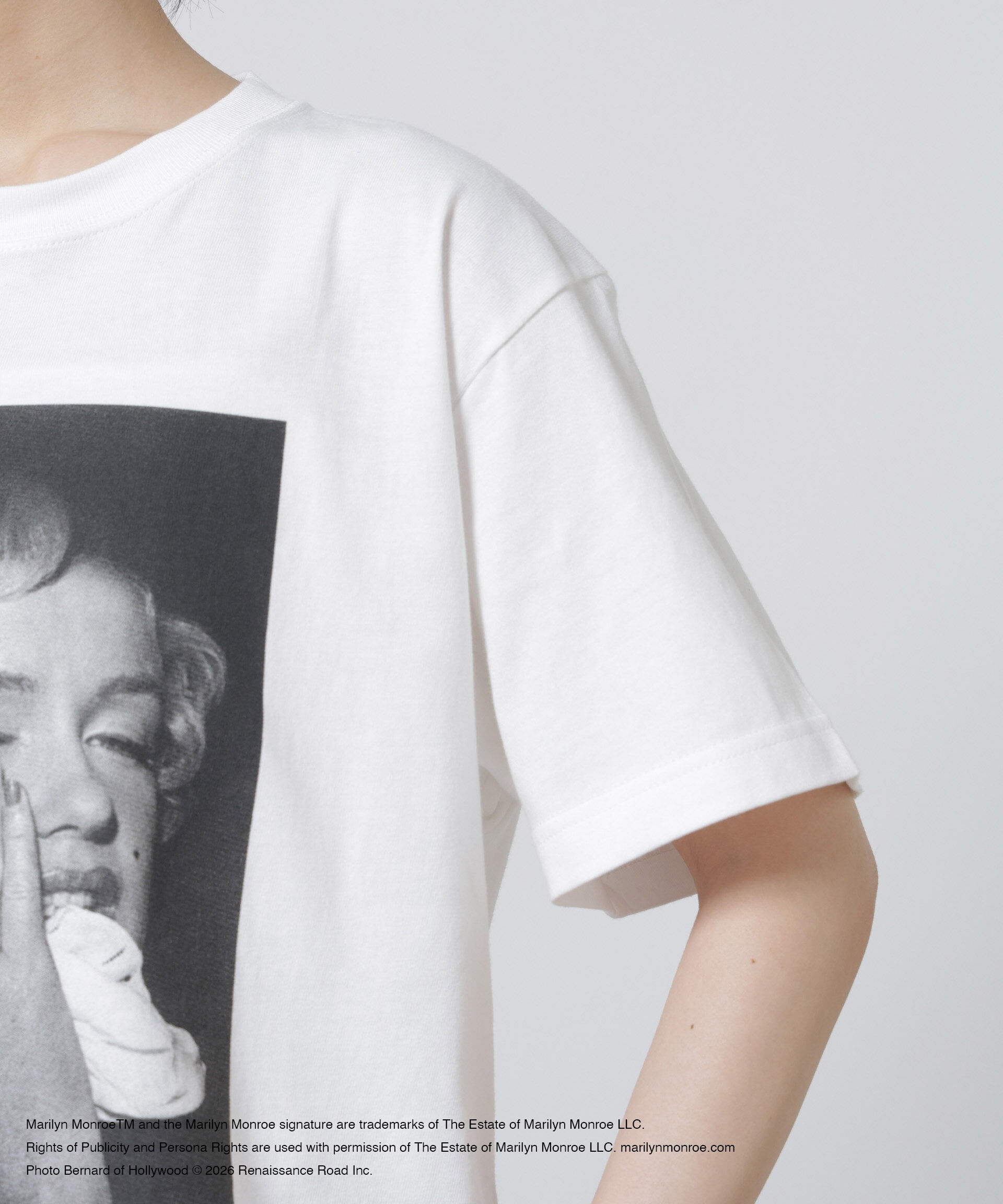 nano･universe「GOOD ROCK SPEED/ MarilynMonroe / Tshirts White」|Tシャツ・カットソー|