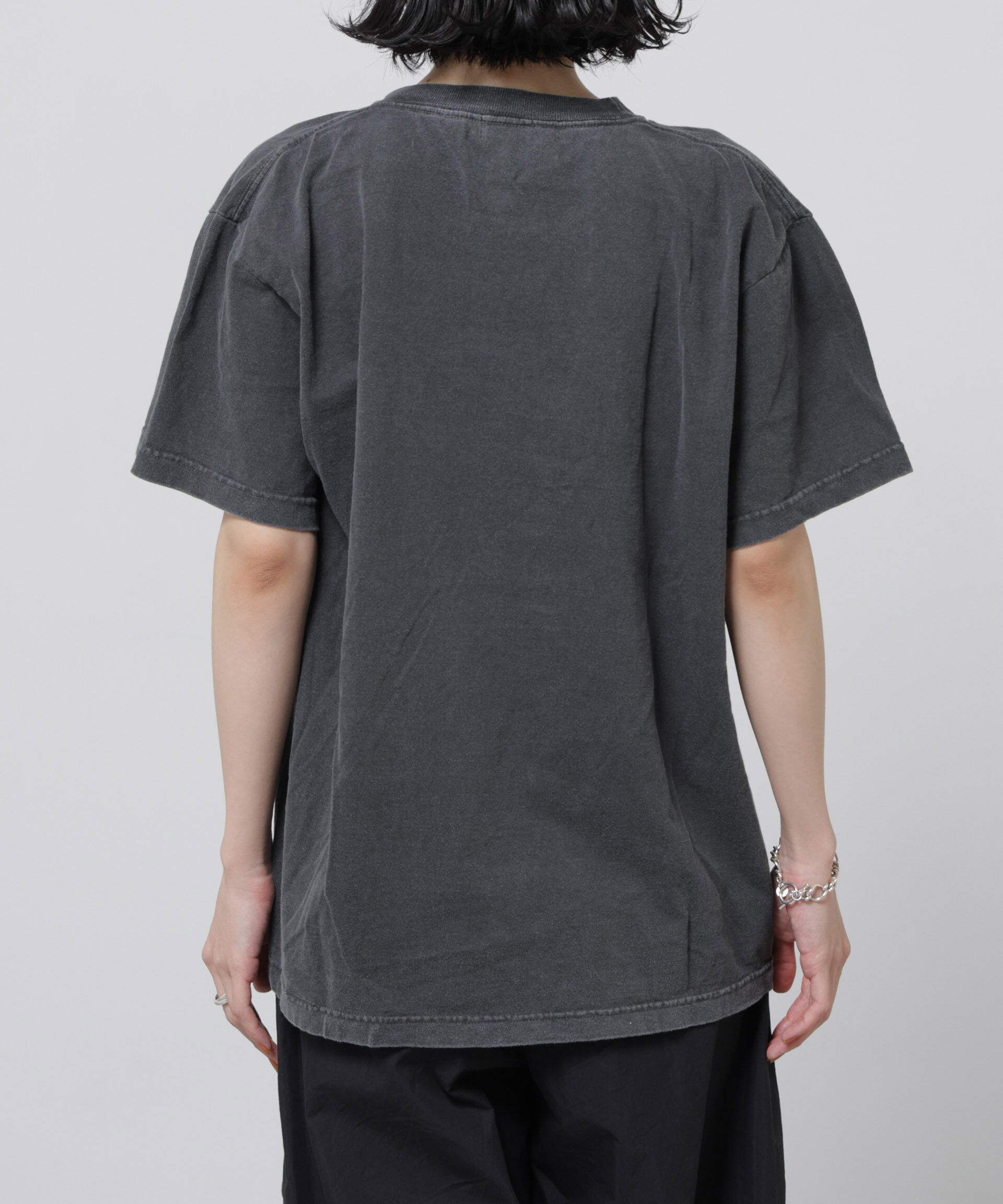 nano･universe「GOOD ROCK SPEED/ MickeyMouse / Tshirts Charcoal」|Tシャツ・カットソー|