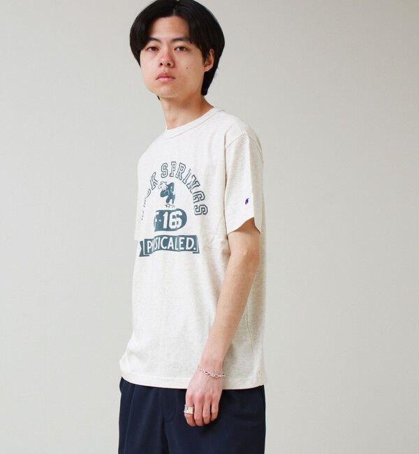 GLOSTER「【Champion/チャンピオン】ROCKSPRINGS PRINT S/S」|Tシャツ・カットソー|