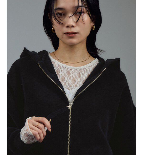 SALON adam et rope'「ジップパーカー-CreamyCotton /クリーミーコットン-」|パーカー|