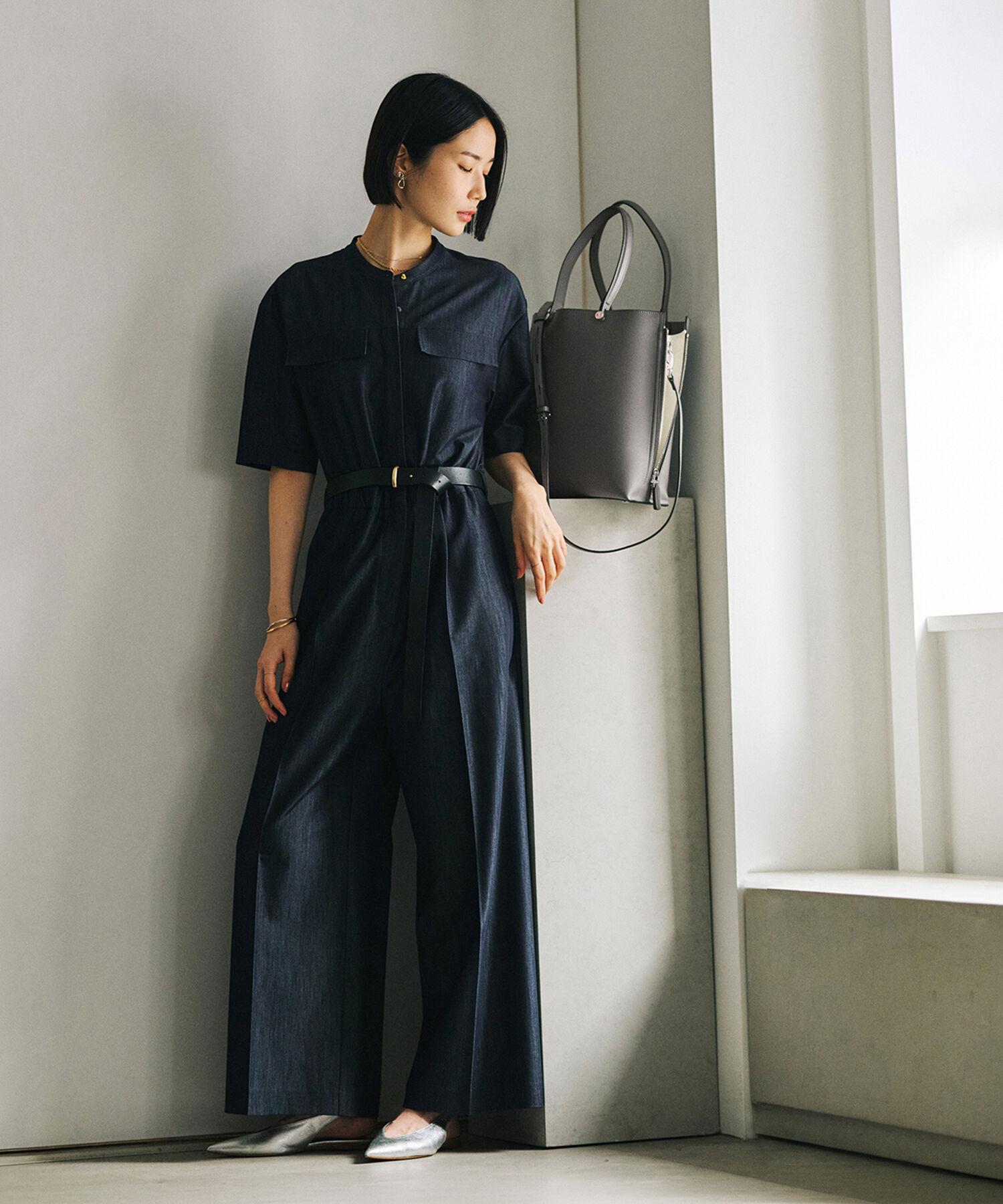 ROPE「【E'POR】【新型】Y BAG Short/通勤・26SS」|トートバッグ|