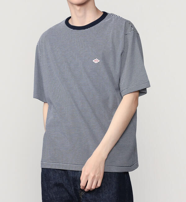 DANTON「DANTON | ボーダー クルーネックTシャツ MEN」|Tシャツ・カットソー|