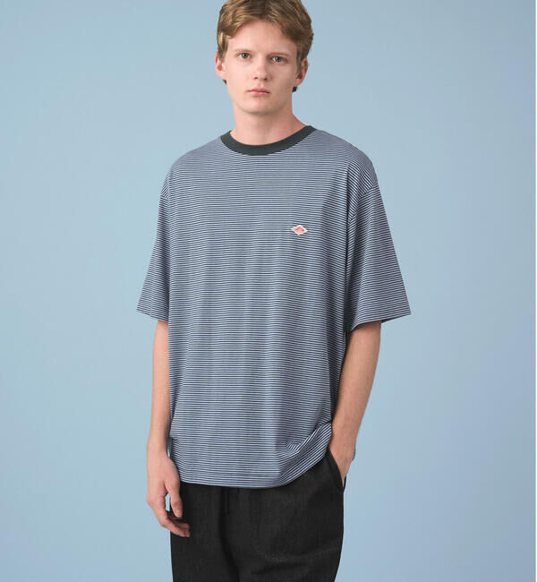 DANTON「DANTON | ボーダー クルーネックTシャツ MEN」|Tシャツ・カットソー|