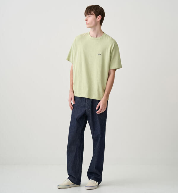 ORCIVAL「ORCIVAL | アンイーブンジャージー 刺繍ショートスリーブTシャツ MEN」|Tシャツ・カットソー|