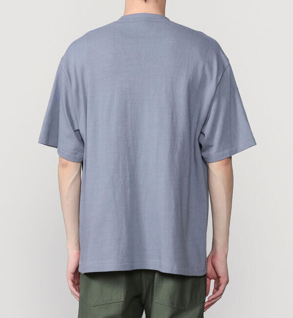 ORCIVAL「ORCIVAL | アンイーブンジャージー 刺繍ショートスリーブTシャツ MEN」|Tシャツ・カットソー|