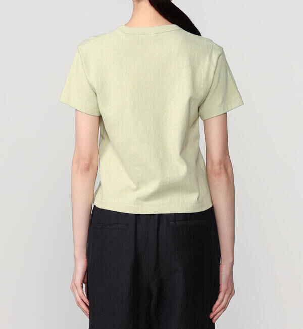 ORCIVAL「ORCIVAL | アンイーブンジャージー 刺繍ショートスリーブTシャツ WOMEN」|Tシャツ・カットソー|