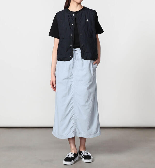 GYMPHLEX「Gymphlex | ナイロン キルティングショートベスト WOMEN」|その他|