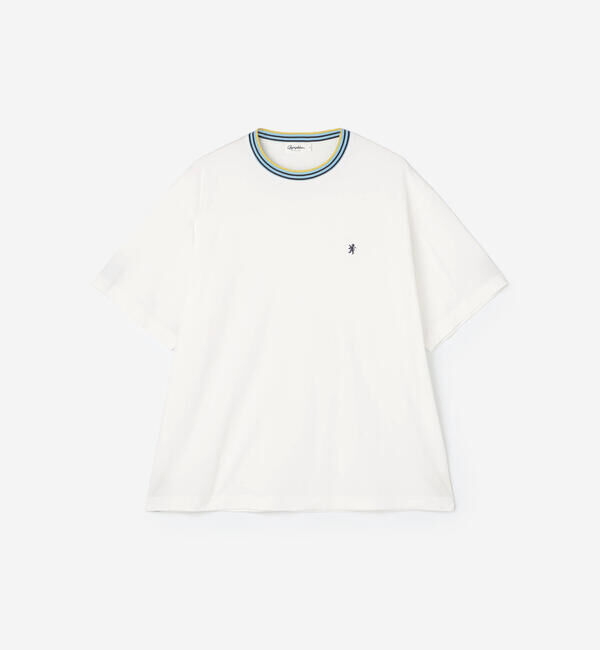 GYMPHLEX「Gymphlex | 〈別注〉クルーネック ラインTシャツ MEN」|Tシャツ・カットソー|