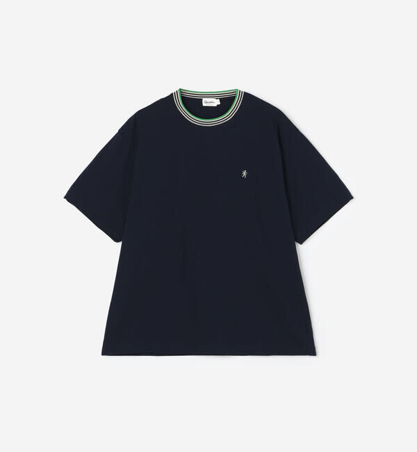 GYMPHLEX「Gymphlex | 〈別注〉クルーネック ラインTシャツ MEN」|Tシャツ・カットソー|