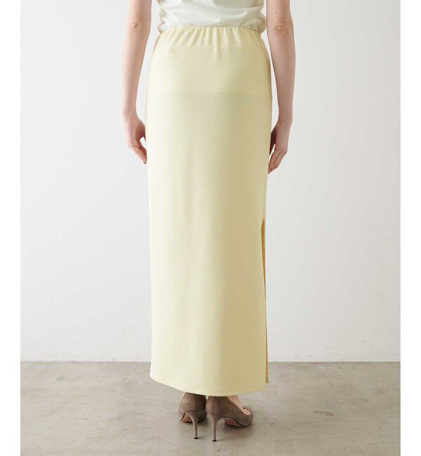  「カットジョーゼットスリットスカート」|スカート|