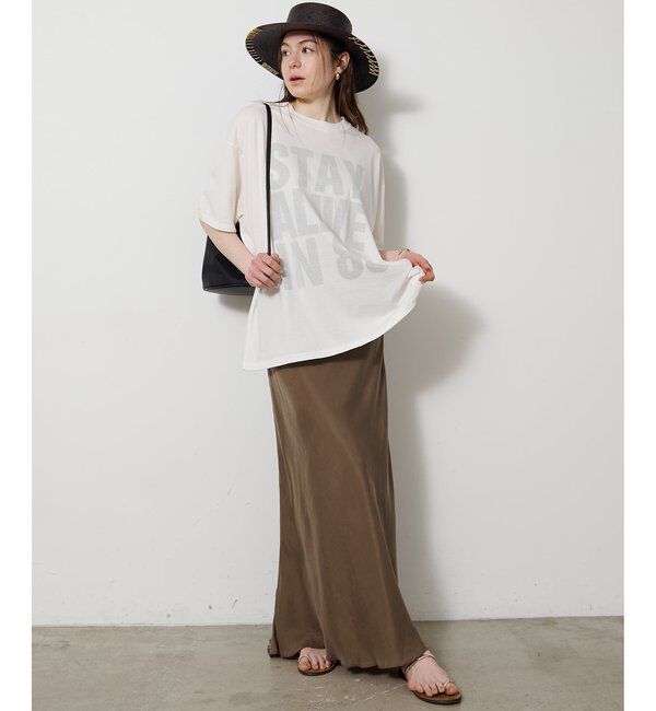  「【KATHARINE HAMNETT】別注バックプリントTシャツ」|Tシャツ・カットソー|