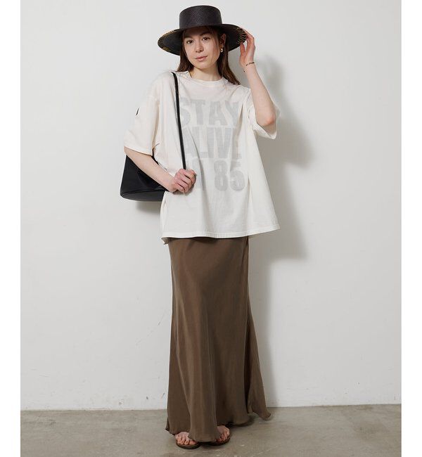  「【KATHARINE HAMNETT】別注バックプリントTシャツ」|Tシャツ・カットソー|