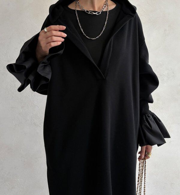  「【WEB限定】フーディーワンピース」|ワンピース|