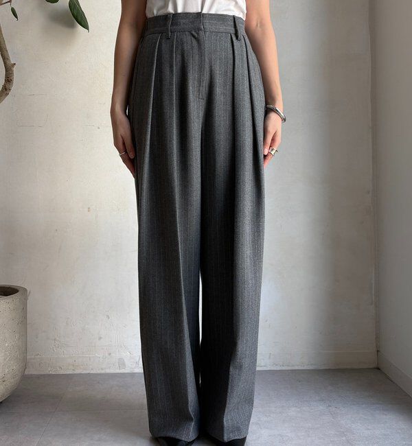  「ソフト起毛ストレッチパンツ」|チノ|