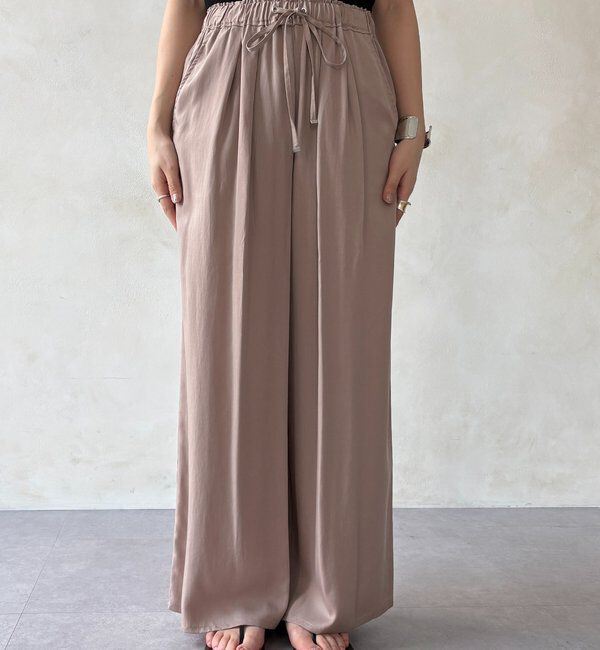  「【セットアップ可能】リヨセルツイルイージーパンツ」|チノ|