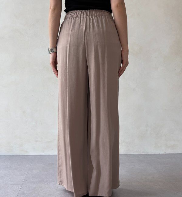  「【セットアップ可能】リヨセルツイルイージーパンツ」|チノ|