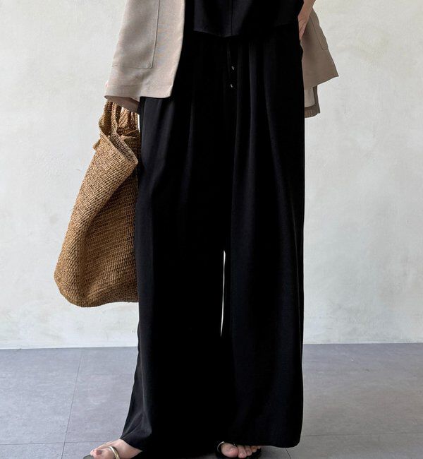  「【セットアップ可能】リヨセルツイルイージーパンツ」|チノ|