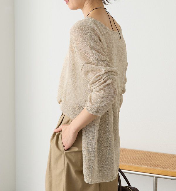  「メランジルーズニット」|ニット・セーター|