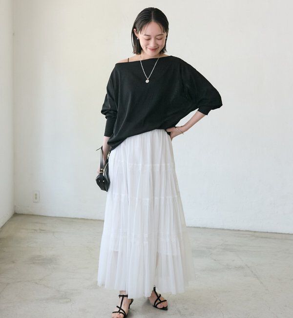  「予約【大人の肌見せに】シアードルマンカットソー」|Tシャツ・カットソー|