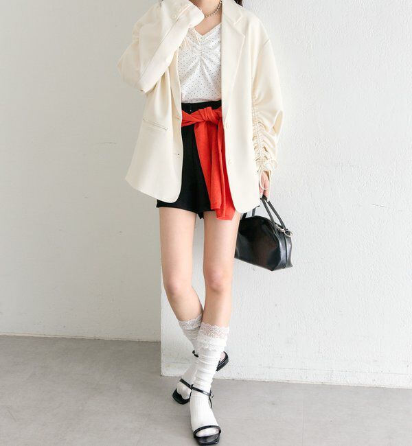  「ドロストスリーブテーラードジャケット」|テーラードジャケット|